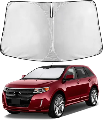 Miniatura 213 de EcoNour Parasol para parabrisas compatible con Hyundai Tucson 2016-2019 2020 2021, visera solar para parabrisas delantero y ventana, bloqueador