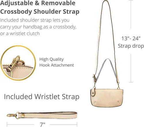 Miniatura 4 de joy susan Mini cruz para mujer bolso de mano de pulsera