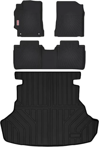 Miniatura 12 de Alfombrillas para Toyota Highlander 7 asientos 2014-2019, accesorios de protección para todo tipo de clima, juego completo de forros personalizados