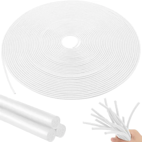 Miniatura 12 de Frienda Backer Rod - Sello de espuma de goma para calafateo para juntas de expansión, para espacios y juntas (gris, 1/4 pulgadas x 50 pies)