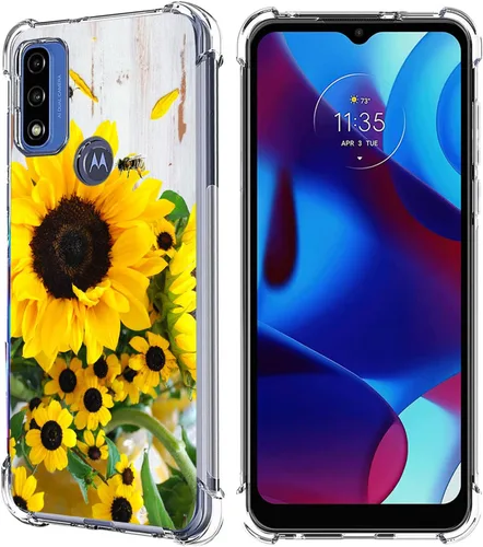 Miniatura 23 de Funda para Moto G Pure/Moto G Power 2022/Moto G Play 2023, Mandala Flower Space Drop Protección a prueba de golpes Carcasa protectora de cuerpo