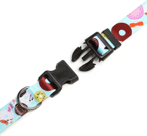 Miniatura 55 de Mercano Collar ajustable para perro, patrones de diseño especial, nailon suave, cómodo y resistente, collar para mascotas para perros pequeños