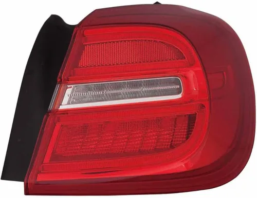 ACK - Luz trasera LED exterior para Mercedes Benz GLA 15-17, sin logotipo, lado del pasajero, CAPA | Certificado DOT 156 906 22 58 | MB2805117C