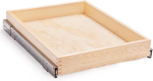 Miniatura 11 de Mulush Organizador de cajones extraíble de 13" de ancho x 21" de profundidad x 3" de alto con cierre suave para cocina