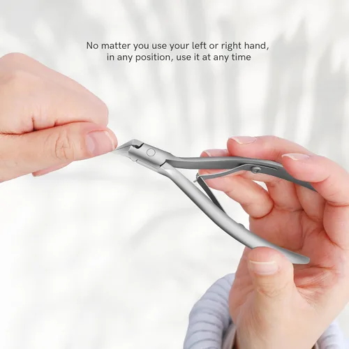 Miniatura 4 de Cortaúñas encarnadas, cuchillas rectas para cortaúñas de pies, acero inoxidable Wide Jaw Sharp Pointed Tip, Toenail Clippers, for Thick Nails