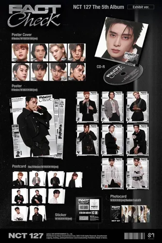 Miniatura 6 de (EXHIBIT Ver.) NCT 127 [CHECK] 5º Álbum (DOYOUNG Ver) K-POP SEALED