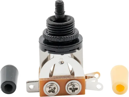 Miniatura 5 de Musiclily Basic Metric - Interruptor de palanca de guitarra recta corta de 3 vías para guitarra eléctrica estilo LP, parte superior negra con punta