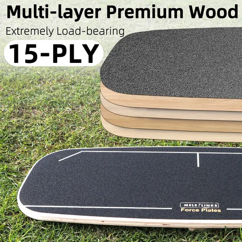 Miniatura 4 de Placa de presión de golf, ayuda de entrenamiento de golf para práctica en interiores, tabla de equilibrio de cambio de peso, entrenador de swing
