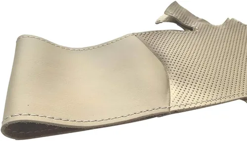 Miniatura 3 de Loncky - Funda de cuero para volante color beige, ajuste personalizado para Infiniti G37/ Infiniti G35/ Infiniti EX35 /Infiniti EX25/ Infiniti EX37
