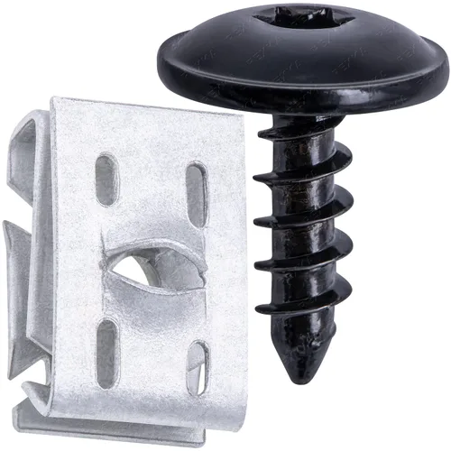 Miniatura 2 de Rexka 15 juegos de T25 M5 clips de tornillo de protección contra salpicaduras de parachoques para VW N90974701 N90959101