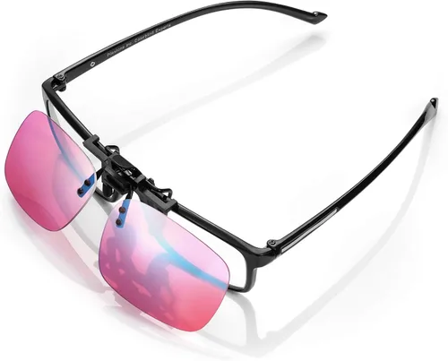 Miniatura 3 de Pilestone TP-029 Lens B - Gafas de color con clip para ceguera roja y verde severa