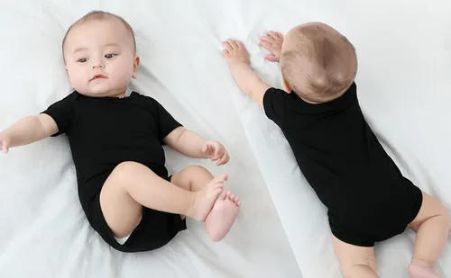 Miniatura 17 de GUISBY Body de manga corta para bebé, rayón de verano, recién nacido, niños y niñas, 0-24 meses