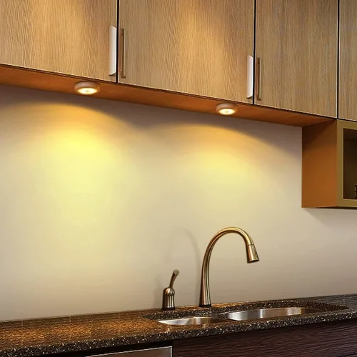 Miniatura 7 de AMIR Luz con Sensor de Movimiento Mejorada de 3.15" para Interiores, Inalámbrica con Batería, Luces LED Nocturnas Adhesivas para Armario, Escalera
