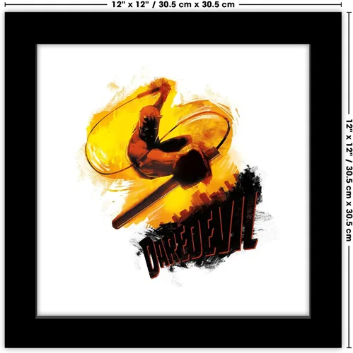 Miniatura 6 de Trends International Gallery Pops Marvel Comics Daredevil - Póster de pared con texto de habla del diablo, 12.00 x 12.00 pulgadas, versión de marco