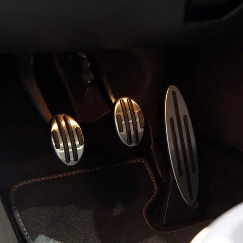 Miniatura 3 de Cubierta del pedal del acelerador de gas del embrague de freno compatible con accesorios del modelo Mini Cooper MT
