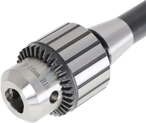 Miniatura 3 de 1/8-5/8 R8-B18 Portabrocas súper resistente con portabrocas que aprieta la llave para fresadora de torno CNC