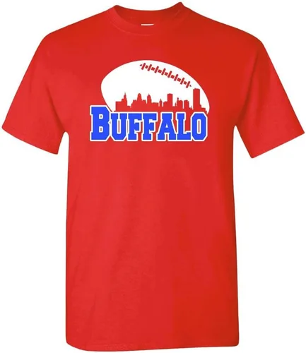 Miniatura 55 de Xtreme Apparrel City Skyline - Camiseta de hombre para los aficionados al fútbol americano Baltimore - Camisa púrpura