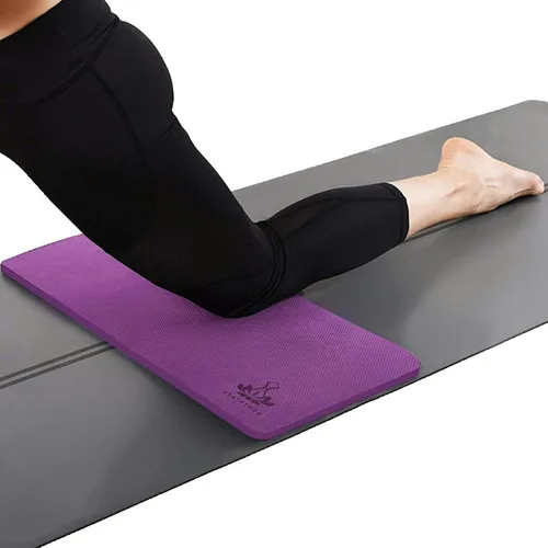 Almohadillas cojín para rodillas de yoga antideslizantes de Heathyoga, esterilla para rodillas para trabajo de jardinería y patio, cojín almohadilla