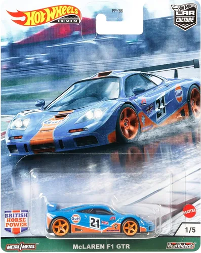 Miniatura 4 de Hot Wheels Vehículos de leyendas del circuito cultural del automóvil para niños de 3 años en adelante, colección premium de vehículos a escala 1:64