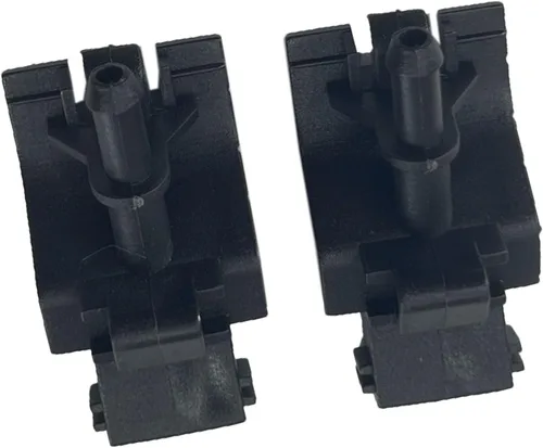 Miniatura 4 de 2 boquillas para limpiaparabrisas delantero de automóvil, repuesto de cubierta de boquilla de agua 85381-30110 85381-12300, kit de limpieza