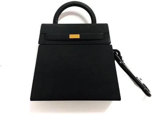 Miniatura 9 de Funda Compatible con AirPods 1/2, Funda de Bolso Mini Creativa de Moda para Niñas, Elegante Funda de Carga de Protección de Auriculares Inalámbricos
