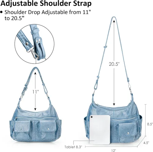 Miniatura 4 de Bolsos cruzados estilo hobo para mujer