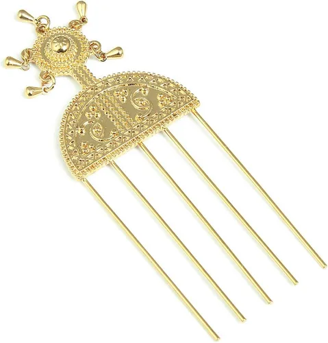 Horquilla etíope joyería Etiopía Peines para el pelo África Horquilla Eritrea Kenia Hair Sticks Habasha