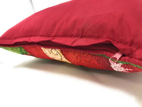 Miniatura 5 de Tache - Funda de almohada roja de Papá Noel, 1 pieza de 16 x 16 pulgadas, tapiz festivo, lindo Papá Noel está llegando a la ciudad, funda de almohada