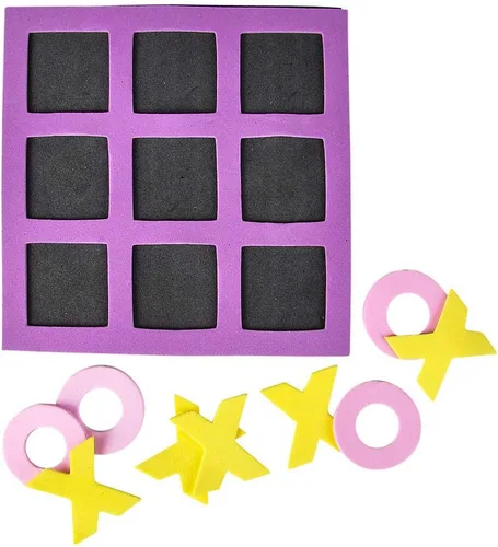 Miniatura 8 de Juego de Tic Tac Toe (paquete de 24) Mini juego de mesa de espuma de 5 x 5 pulgadas, juguetes a granel para niños, recuerdos de fiesta