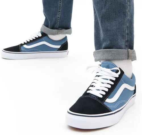 Miniatura 7 de Vans - Tenis clásicos Old Skool unisex para patinar., azul, 12