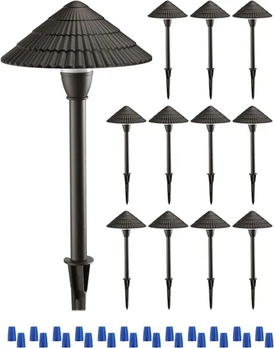 Miniatura 11 de LEONLITE 5CCT - Luces LED de bajo voltaje, 3 W de aluminio fundido de 12 a 24 V, luces de camino IP65 de 1800 K-5000 K, iluminación de paisaje