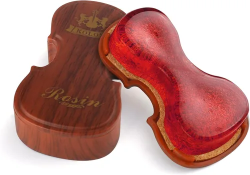 Miniatura 10 de PUNK Colofonia Natural Transparente Adecuada para Violín, Violonchelo, Viola y Otros Instrumentos de Cuerda Frotada (2A)