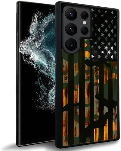 Miniatura 12 de DJSOK Funda para Samsung Galaxy S22 Ultra, diseño de patrón de lujo, a prueba de golpes, resistente, fundas para hombre y mujer, diseño clásico