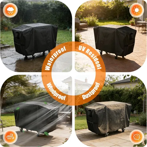 Miniatura 6 de Fundas para parrilla Blackstone Modelo 2350 2401 de 22 pulgadas, cubierta de barbacoa para parrilla Blackstone de 2 quemadores de 22 pulgadas