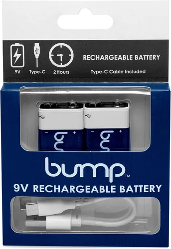 Miniatura 2 de bump Baterías recargables de 9 voltios - Paquete de 2