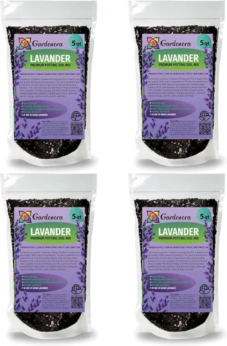 Miniatura 7 de Gardenera Suelo para macetas de lavanda - Apoya la resistencia y el crecimiento de tus plantas - 5 cuartos de galón