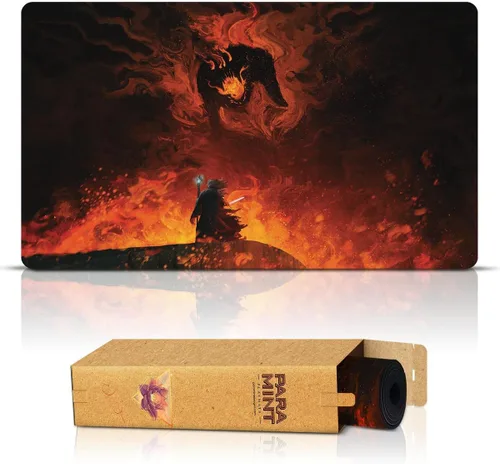Miniatura 12 de Amon Sûl (cosido) – Tapete MTG de Anato Finnstark, LOTR El Señor de los Anillos – Compatible con Magic The Gathering Playmat-Play Mat MTG, YuGiOh