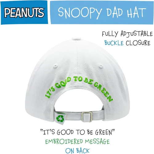 Miniatura 3 de Peanuts Snoopy Dad Hat, Adult Baseball Cap with Curved Brim