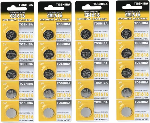 Miniatura 12 de Toshiba Batería CR1616 3V Litio Moneda Celda (10 Baterías)