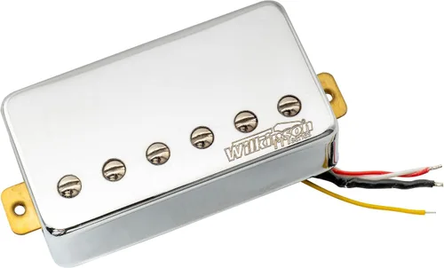 Wilkinson WOCHB Pastilla de puente Humbucker de cerámica para guitarra eléctrica Les Paul SG Style, cromo