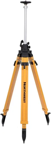 Miniatura 6 de NWI NAT97 - Trípode amarillo con recubrimiento en polvo de cabeza plana resistente
