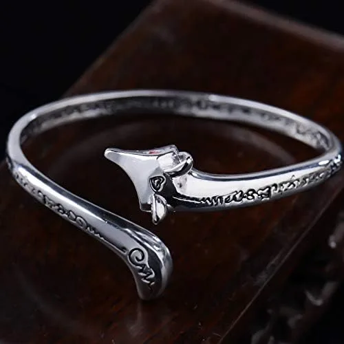 Miniatura 4 de Pulsera de zorro con símbolo de runa y animales ajustable, linda y encantadora cola de zorro, el mejor regalo para los amantes del zorro regalos