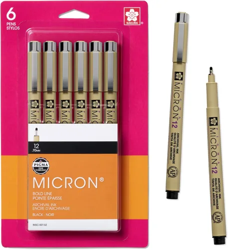 Miniatura 9 de Sakura Pigma, juego de pluma de tinta Micron en blíster