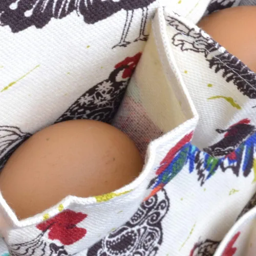 Miniatura 4 de Delantal de recolección de huevos, 12 bolsillos Chiken huevos sosteniendo delantales de pato, ganso, codorniz, paloma, soporte para huevos de Pascua