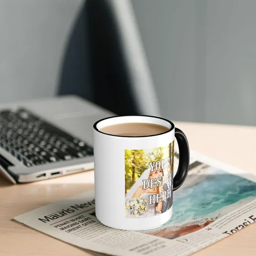 Miniatura 6 de Taza de café personalizada, tazas personalizadas con logotipo y foto, taza personalizada, diseña tu propia taza de café personalizada, regalos
