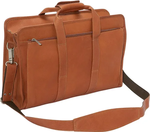 Miniatura 2 de Piel Leather Cartera de media luna, Saddle, Cartera de media luna
