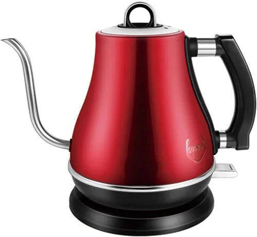 1.2L hervidor eléctrico, oficina y hogar Color 304 acero inoxidable cuello de cisne tubo 1500W Calefacción rápida Calefacción eléctrica eléctrica,