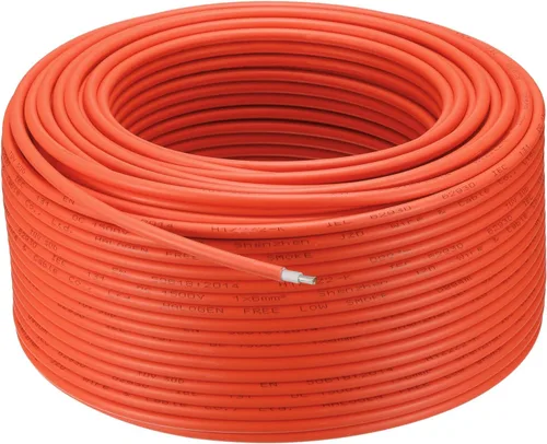 Miniatura 8 de MECCANIXITY Cable de panel solar de 164 pies 10AWG 6mm2, extensión de cable solar estañado, alambre de cobre negro, para RV, barco, panel solar