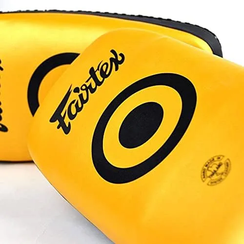 Fairtex KPLC6 Muay Thai Kickboxing Almohadillas Tailandesas Curvas Pequeñas