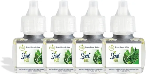 Miniatura 44 de Scent Fill Ambientador enchufable de pachulí de vainilla, 4 recambios de aceite perfumado